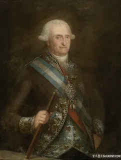 卡洛斯四世肖像油画 卡洛斯四世肖像油画