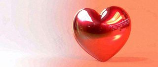 简约爱心3D立体，公益活动情人节感恩节