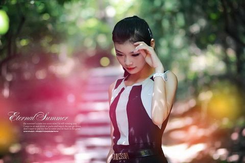 摄影图片人物美女模特照片