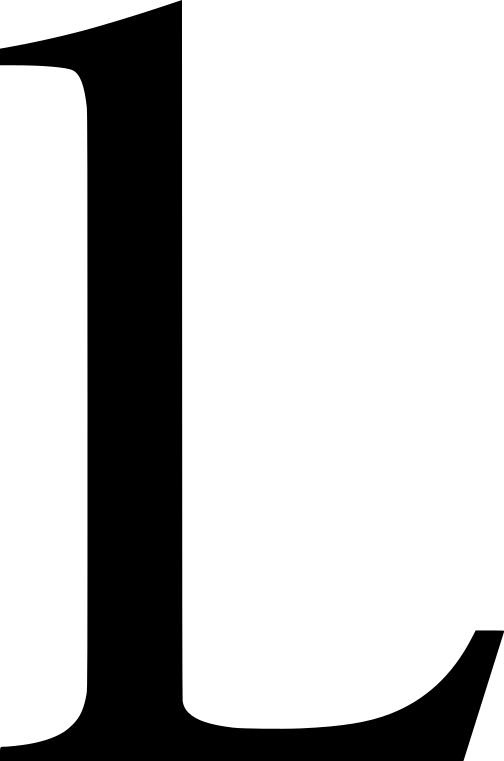 字母L PNG免抠(504x761)