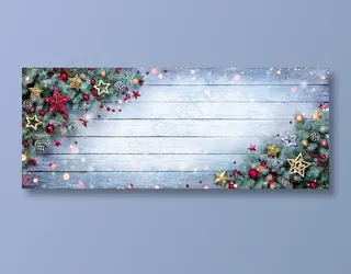 可爱圣诞节节日背景高清图片