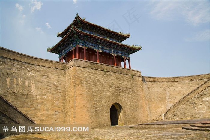 团城演武厅古代建筑摄影图