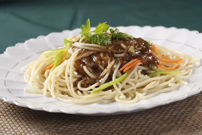 黑椒牛肉炒意面 (1)