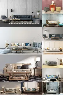 40张沙发背景墙效果图