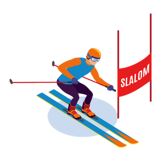 冬奥会|手绘|运动项目|2022|冰雪