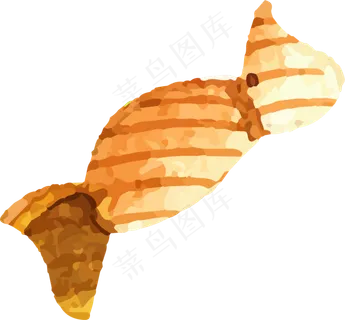 卡通手绘万圣节节日糖果