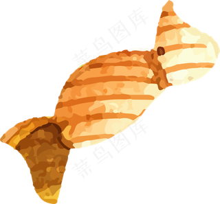 卡通手绘万圣节节日糖果