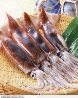 夏日美食-竹篮中的墨鱼 夏日美食-竹篮中的墨鱼