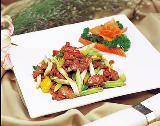 92XX067青蒜炒羊肉