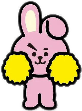 啦啦队兔子兔年