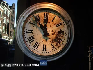 唯美古旧钟表素材图片