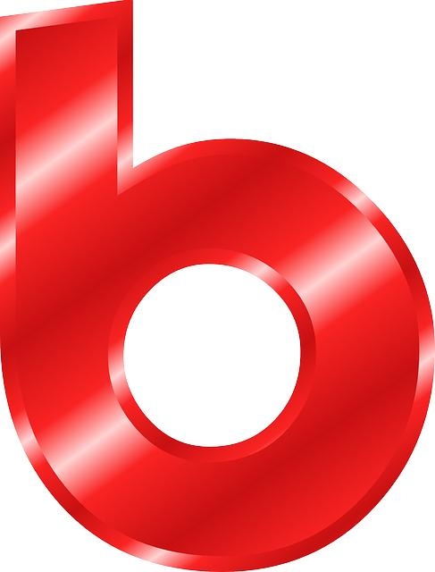 字母B PNG免抠(487x640)