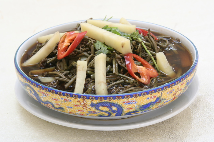坝上蕨菜炖土豆14元 (1)
