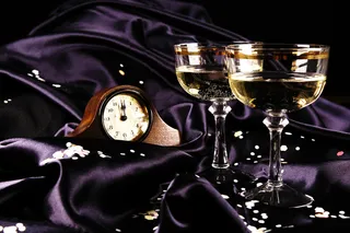 豪华典雅酒杯唯美图片