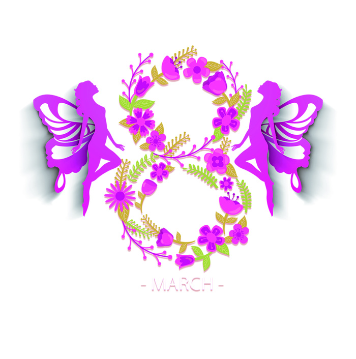 矢量图女神节素材38妇女节cdr矢量模版下载