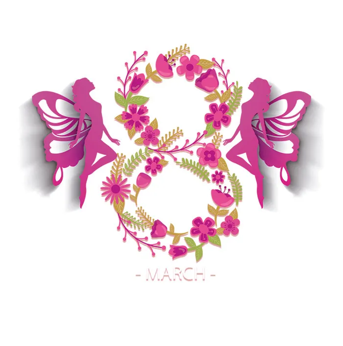 矢量图女神节素材38妇女节cdr矢量模版下载