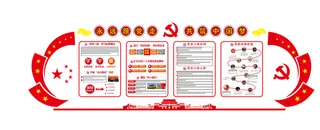 A225--党建文化墙CDR格式