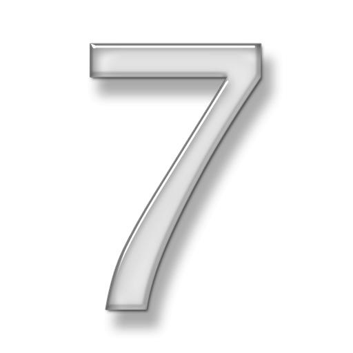 数字 7免抠(512x512)