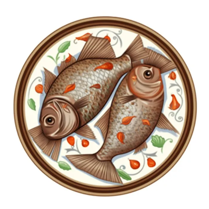 烤鱼盘免抠(1024x1024)