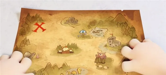 神秘宝藏地图 神秘宝藏地图