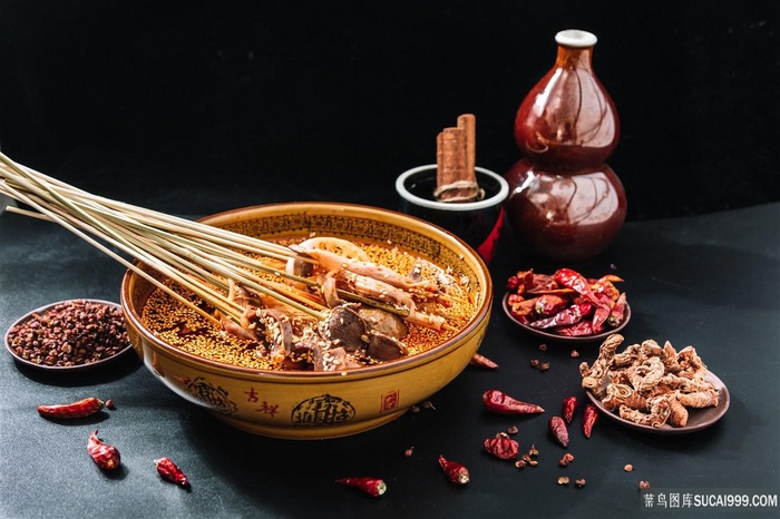 美食麻辣涮烤图片