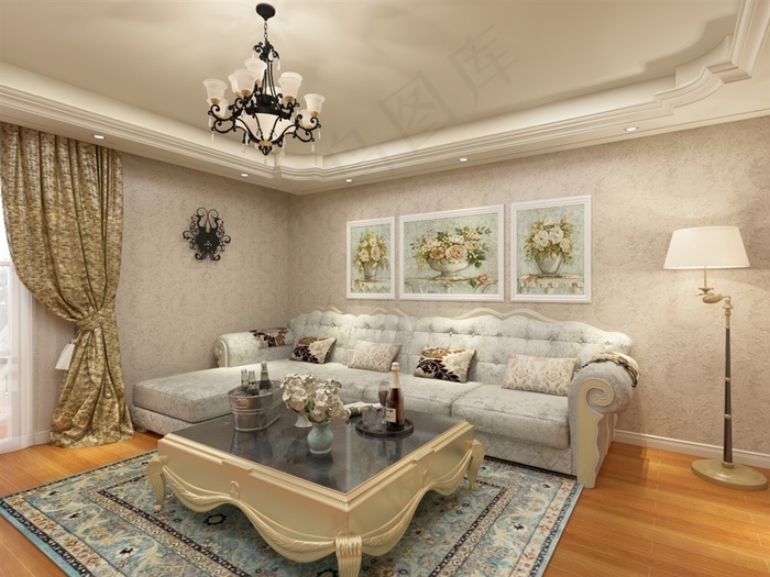 元叶盛家居效果图设计