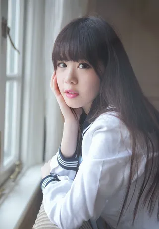 摄影图片人物美女模特照片