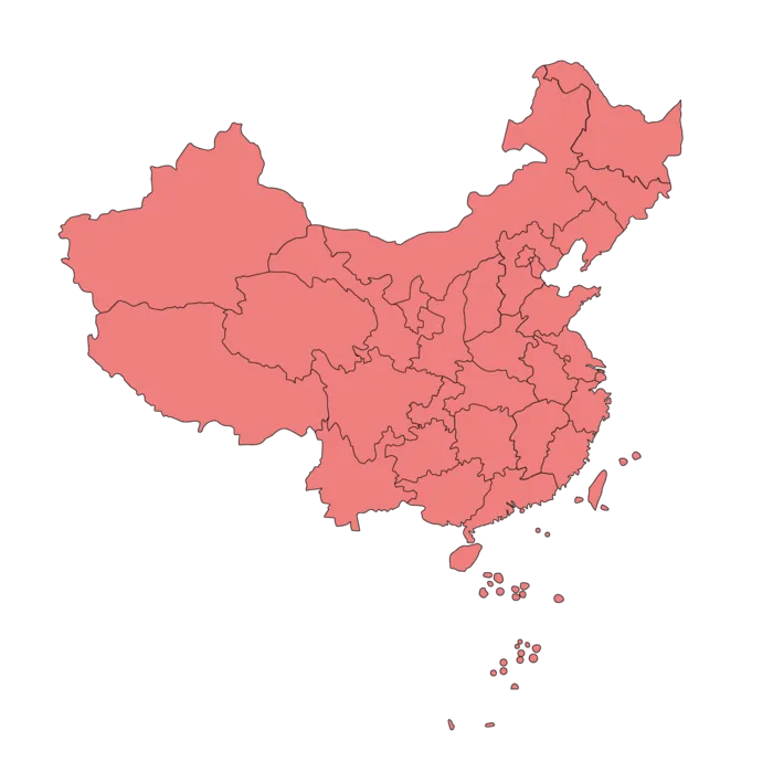 中国 地图 矢量 图形 元素ai矢量模版下载