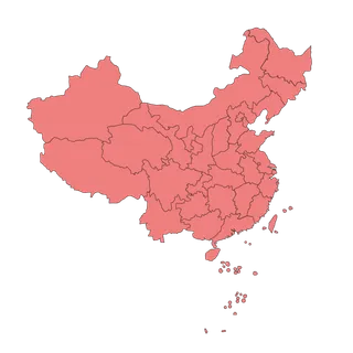 中国 地图 矢量 图形 元素