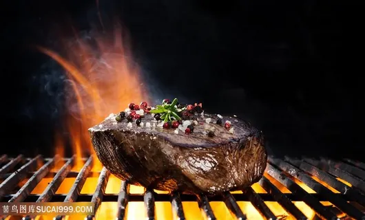 美味烤牛排高清图片