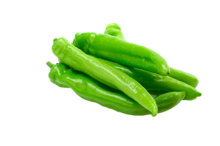 青辣椒 (3)超市商品白底图免抠实物摄影png格式图片透明底