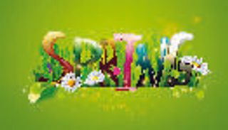 欢迎春天到花开风景