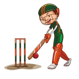 打棒球卡通