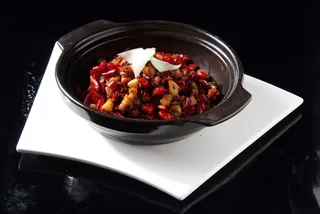 砂锅石锅美食煲类特色菜怀红焖雨花鸡