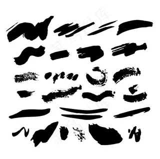 笔触 笔画 毛笔