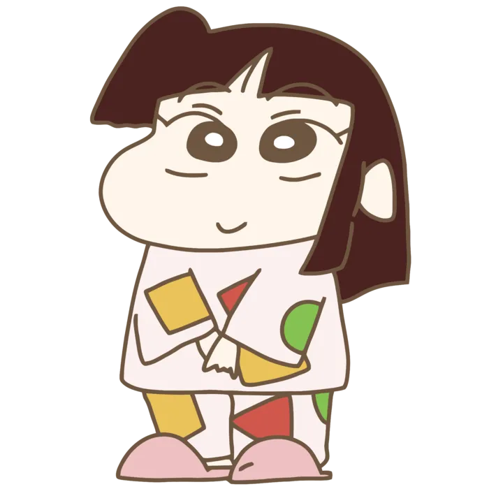 蜡笔小新可爱动画人物免扣素材