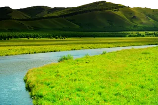 草地卡通卡通现代农业