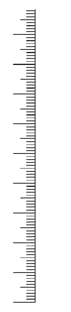 标尺 素材 免扣 黑色PNG