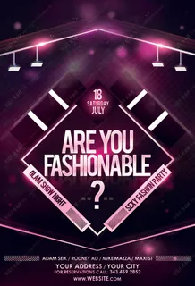 科技感多边形海报模板