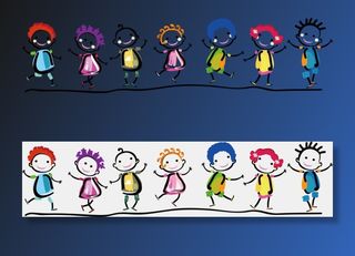 卡通 素材 人物 动画 插图