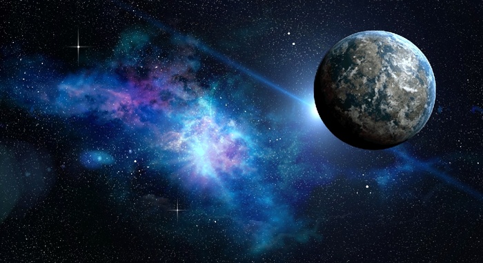 元宇宙世界天空背景墙风景