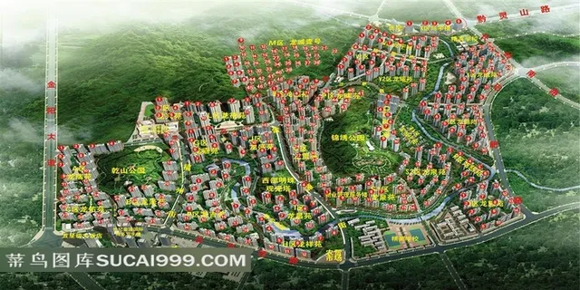 贵州贵阳世纪城地图平面图 贵州贵阳世纪城地图平面图