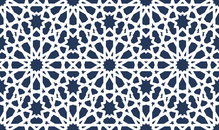 古典线条底纹蓝色设计背景