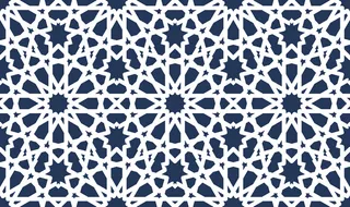 古典线条底纹蓝色设计背景