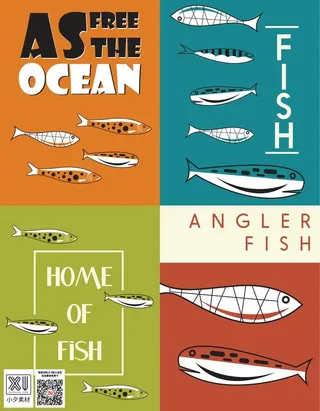 深海鱼类场景插画 (7)