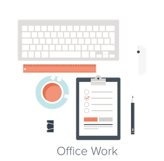 键盘鼠标卡通简笔少儿兴趣班