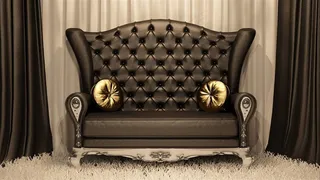 真皮沙发正面家居图家居图片