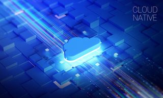 蓝色科技网络互联网科技背景