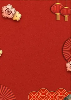 新年红色背景