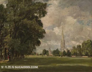 从低地近处看大教堂